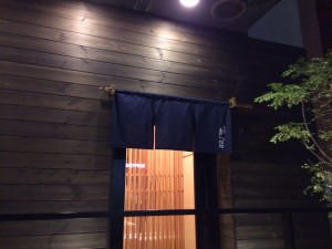 店の入り口